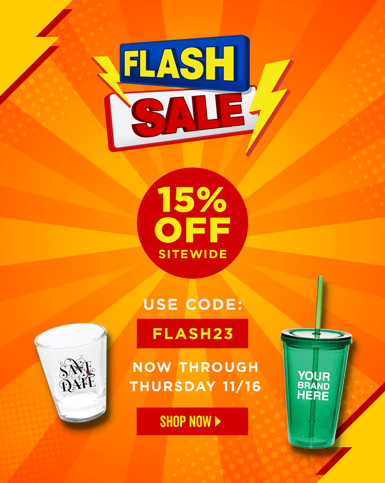 Flash Sale | 15% Off Sitewide | Use Code: FLASH23 | Shop Now