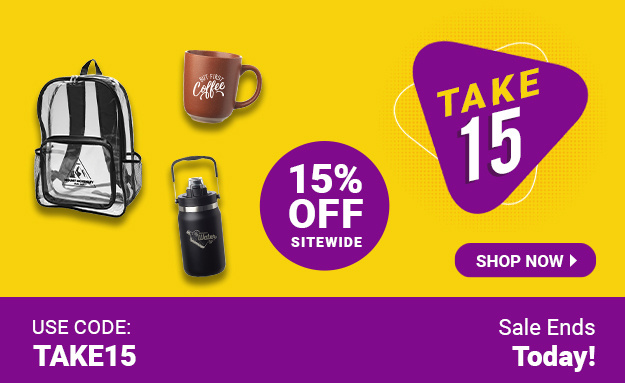 Take 15 Sale | 15% Off Sitewide | Use Code: TAKE15 | Sale Ends Today | Shop Now